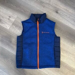 3/27$ Free Country kids blue vest size M (10-12)